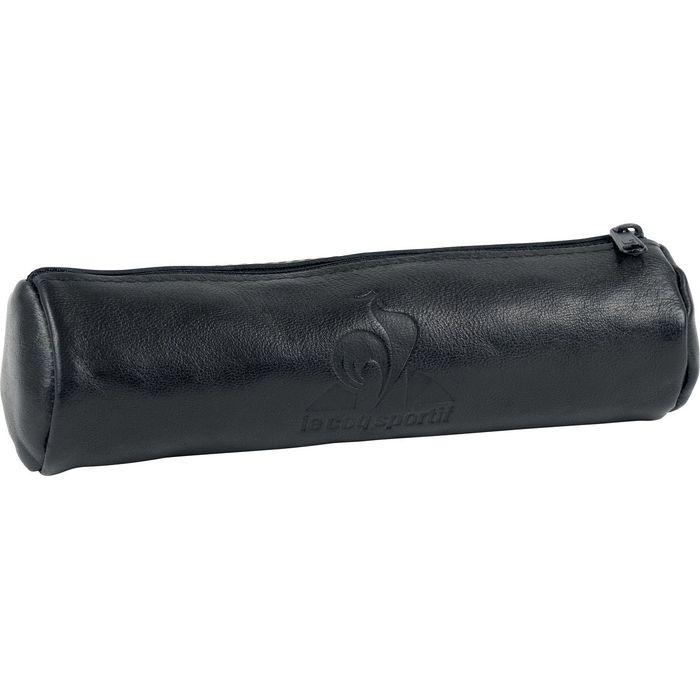 Trousse ronde Le Coq Sportif 1 compartiment cuir teint