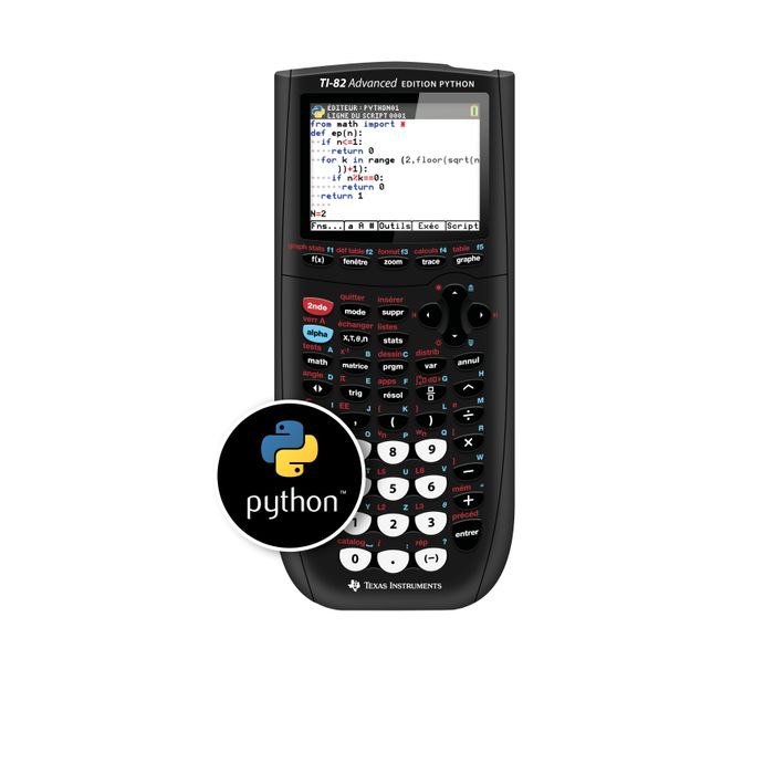 Calculatrice graphique TI-82 Advanced Edition Python Pas Cher