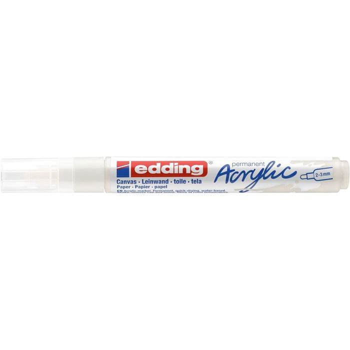 Edding 5100 - Marqueur acrylique - blanc Pas Cher