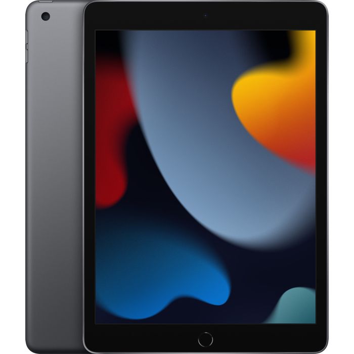 Apple iPad - 9éme génération - tablette 2021 - 64 Go - 10,2 - Wifi - Gris  Sidéral Pas Cher