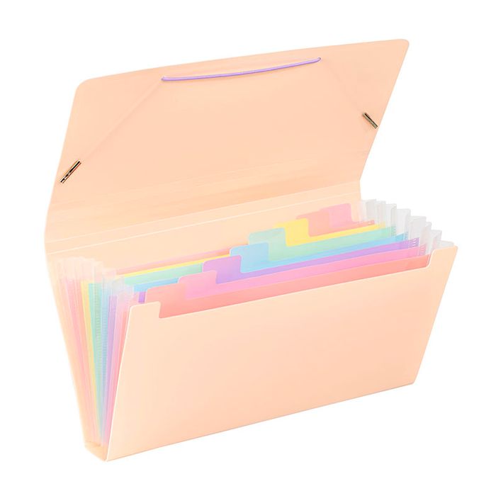 Viquel Rainbow Pastel - trieur à soufflet - pour A4 - à onglets -  disponible en différents coloris Pas Cher