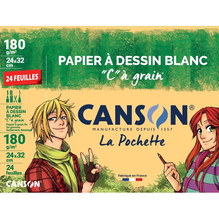 Canson - CANSON Carton à dessin 'Kraft', 320 x 450 mm () - Outils