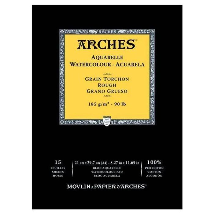 Arches Aquarelle - papier aquarelle - A4 - 15 feuilles Pas Cher
