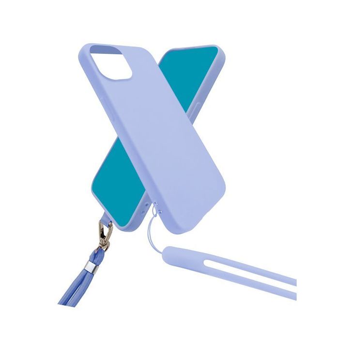 Coque iPhone 13 Silicone Liquide-Bleu Roi