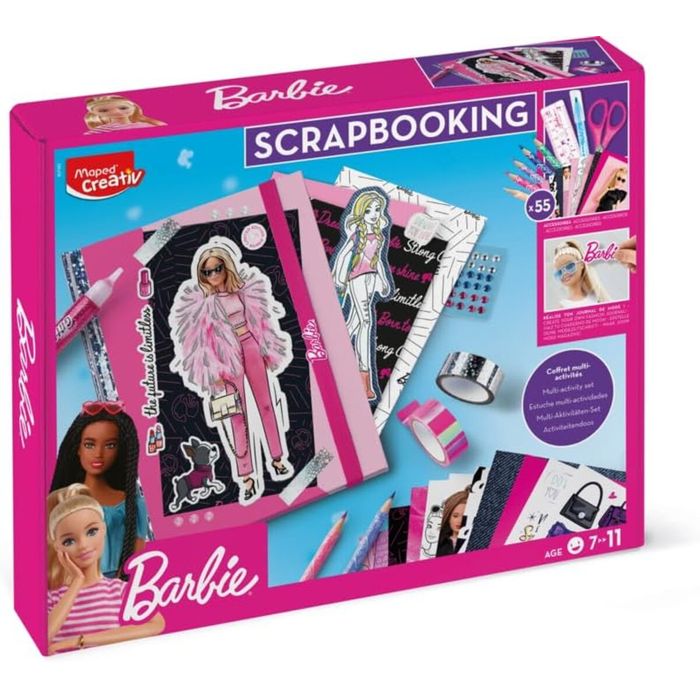 MAPED - Coffret scrapbooking Barbie Pas Cher