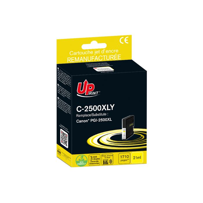 Cartouche D'encre Compatible Canon PGI-2500XL Noir X2 - NOPAN-INK - Pour Maxify MB5050/MB5150