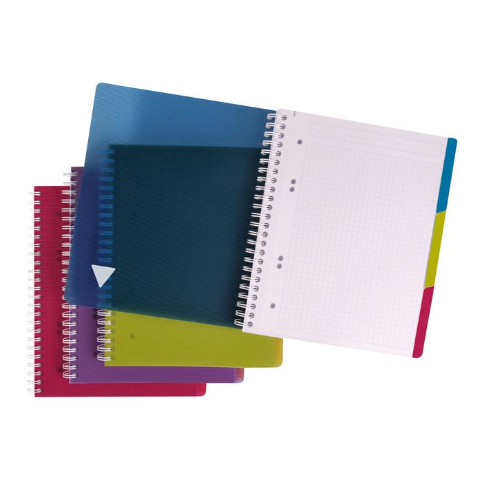 Cahier Linicolor 21x29,7 180 pages Ligné+marge - Clairefontaine