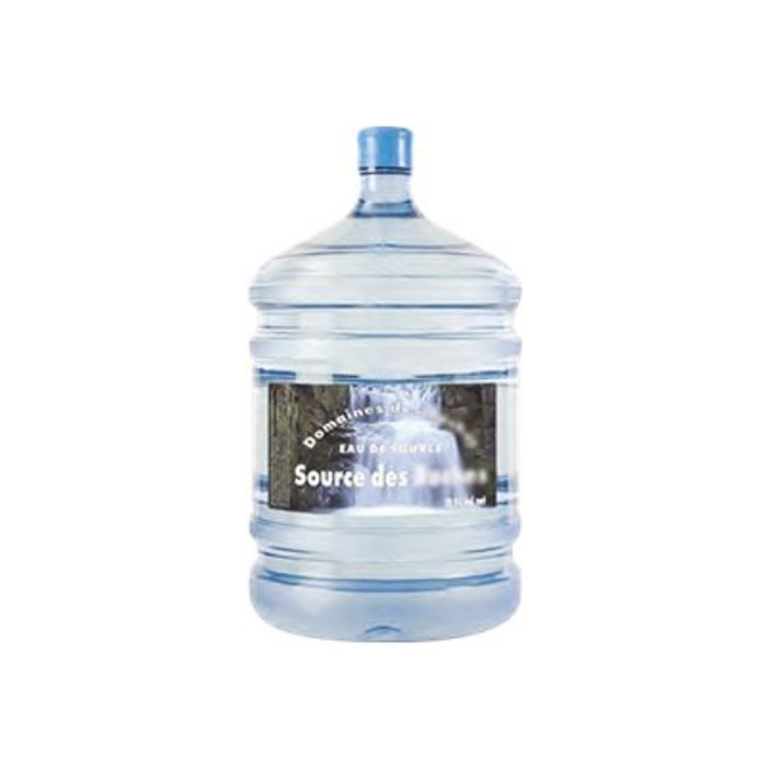 Bonbonne d'eau de source 18 L