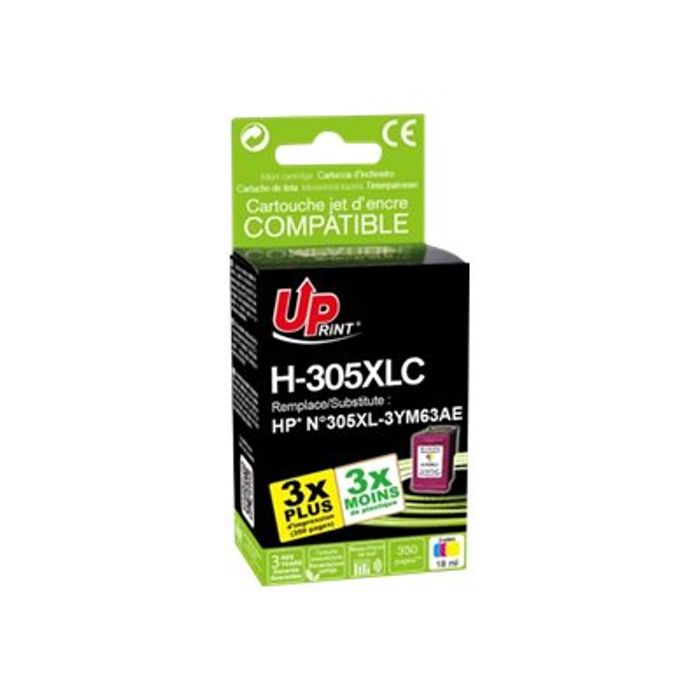 Cartouche 305XL Cyan + Magenta + Jaune COMPATIBLE HP (Hewlett