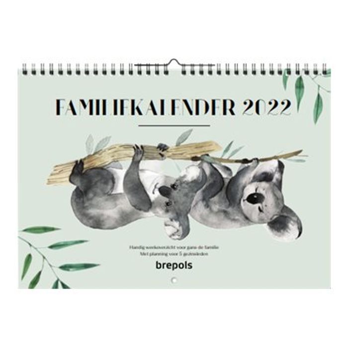 Brepols - calendrier familial - 250 x 300 mm Pas Cher | Bureau Vallée