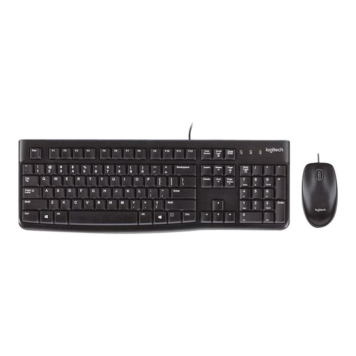 Logitech Desktop MK120 - ensemble clavier filaire et souris filaire Pas  Cher
