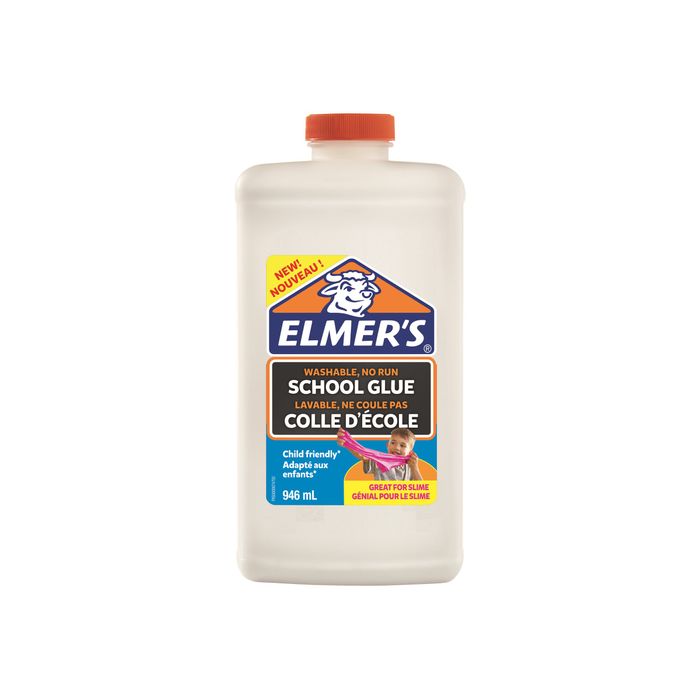 Elmers - colle blanche liquide pour slime - 946ml Pas Cher