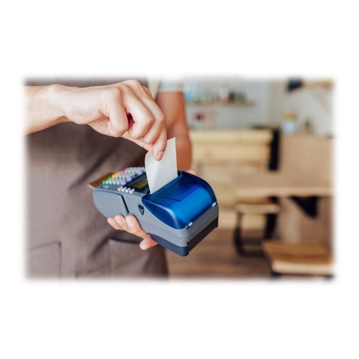 Rouleau tpe 57mm x 9m x 12mm – Rouleaux pour terminal carte bancaire –  Bobine papier thermique 57x30x12 - sans BPA (20 A55