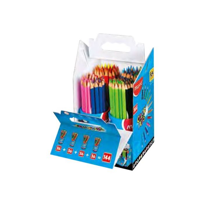 Crayon de couleur Wonday - Boite de 144 sur