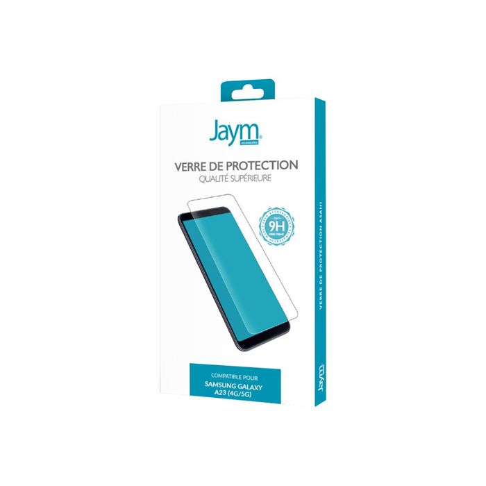 JAYM - Protection d'écran - verre trempé pour Samsung Galaxy A23