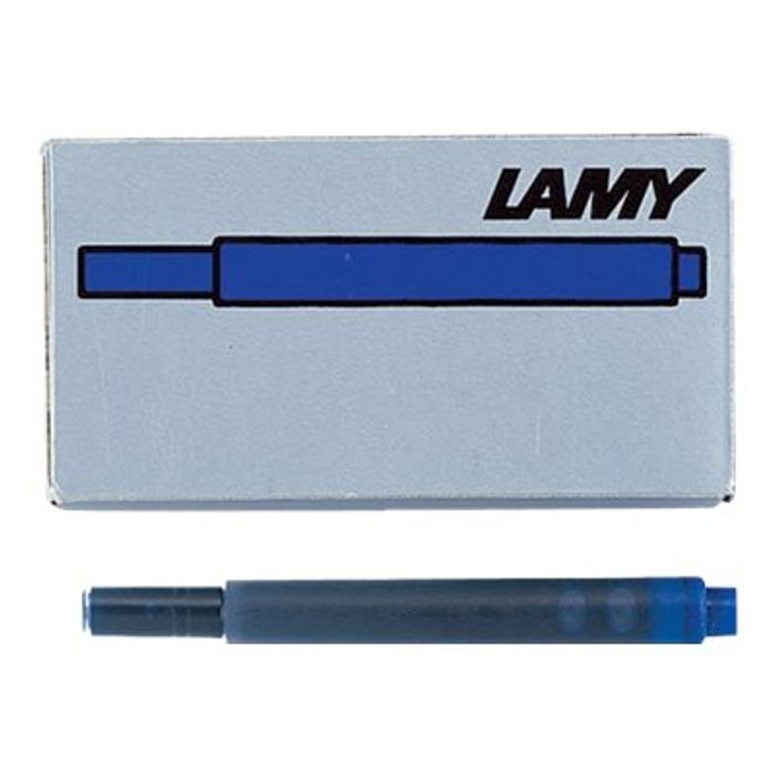Lamy T 10 - 5 cartouches d'encre - bleu Pas Cher
