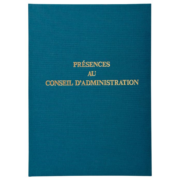 Registre presence Conseil D'administration - Autres accessoires de