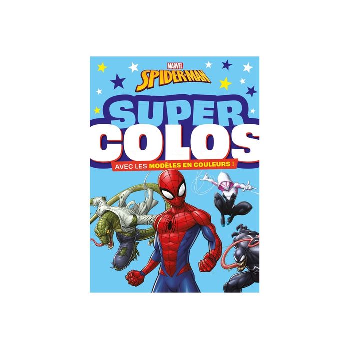 Livre de coloriage Spider-Man de Marvel - Marvel - Livre de coloriage  Spiderman 
