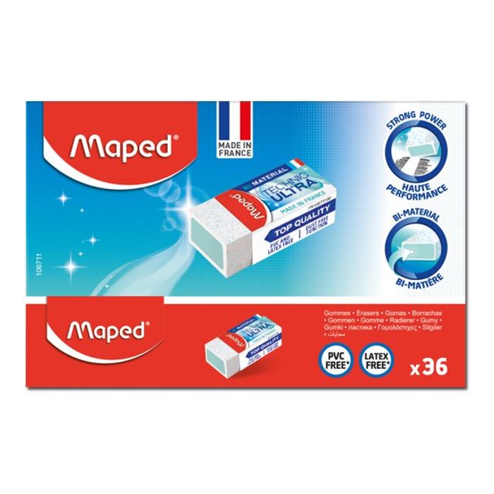 4 gommes Maped Technic Ultra – Maped France