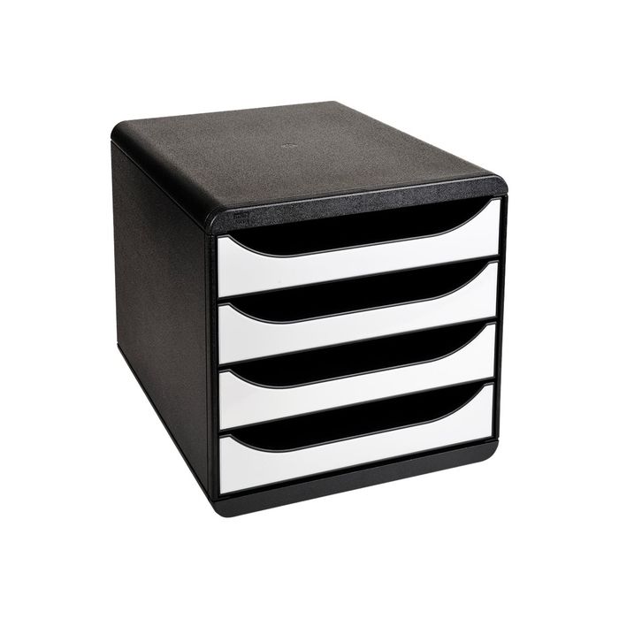 Module de classement - HAN - 5 Tiroirs - Noir - Empilable - Pour Formats DIN A4/C4