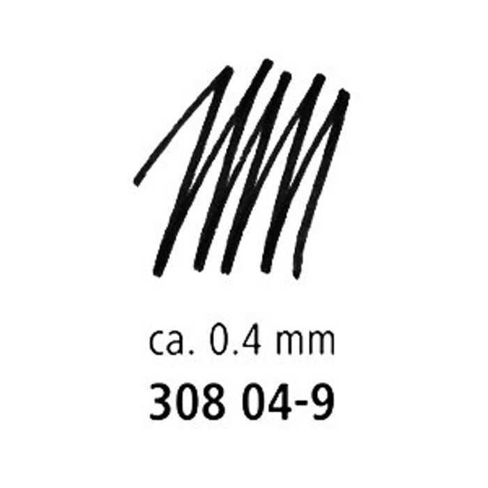 4007817327098-STAEDTLER pigment liner - Feutre fin - 0.4 mm - noir--4