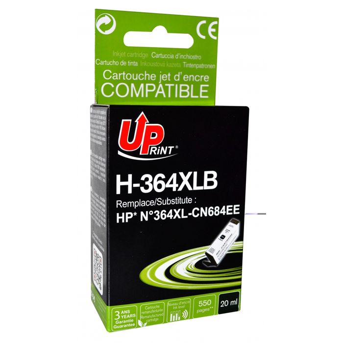 3584770880682-Cartouche compatible HP 364XL - noir - Uprint--0