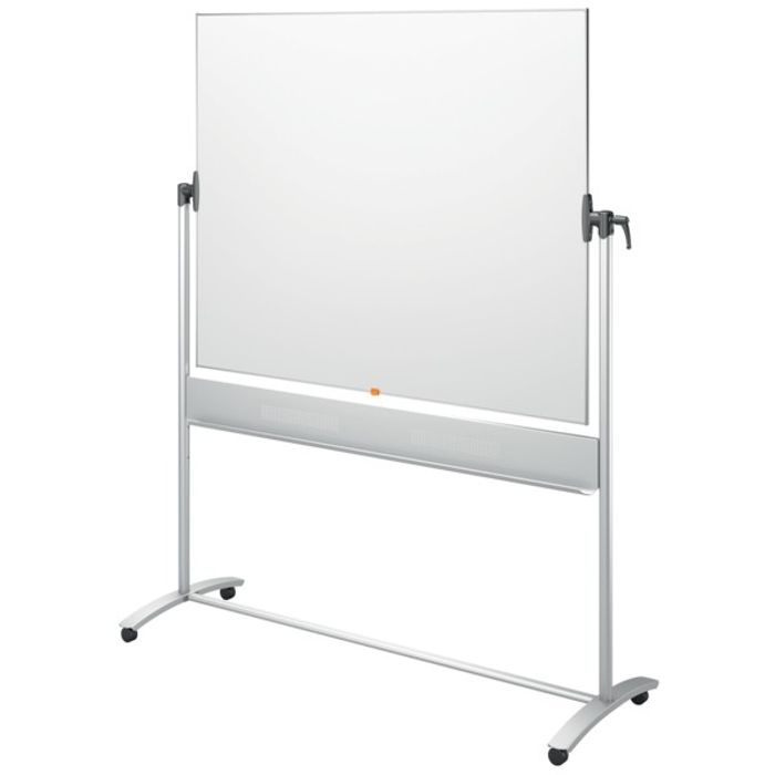 Nobo - Tableau blanc émaillé mobile sur pied 150 x 120 cm - magnétique Pas  Cher