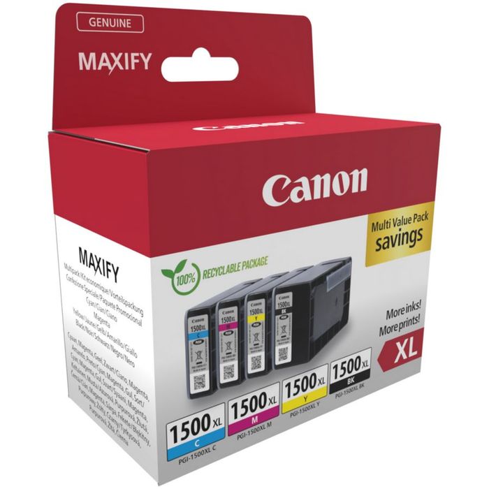 Cartouche D'encre Canon PGI-1500 Cyan - Originale Neuve En Emballage - Pour Imprimante Canon
