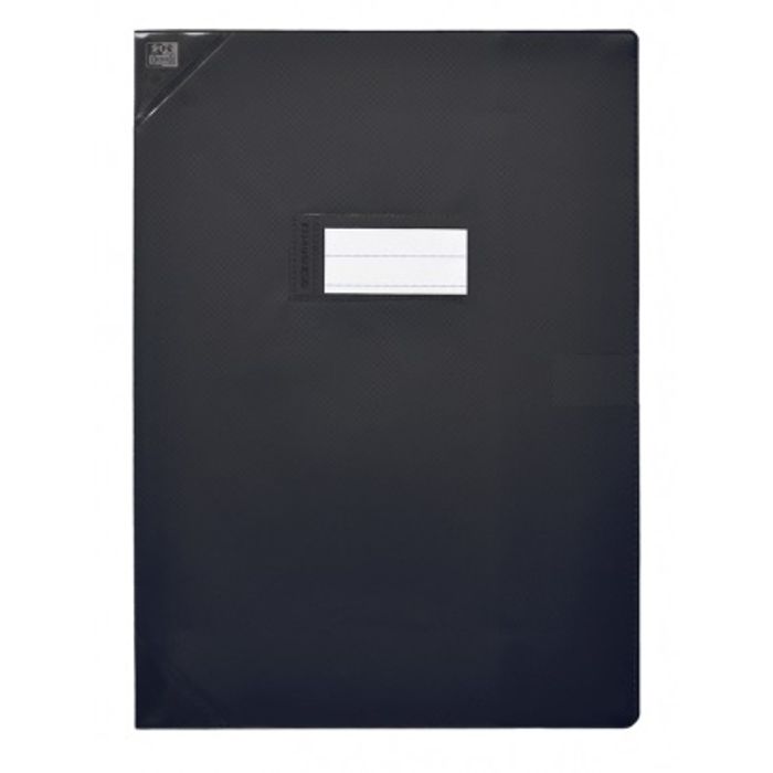 Calligraphe - Protège cahier sans rabat - A4 (21x29,7 cm) - noir