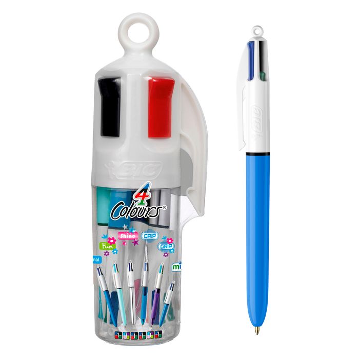 BIC 4 Couleurs Arc-en-ciel, stylos gel, feutres et stylos à bille BIC