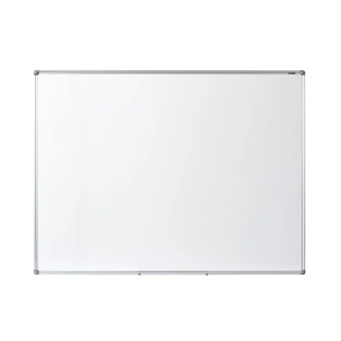 Tableau blanc magnétique effaçable à sec, cadre en aluminium