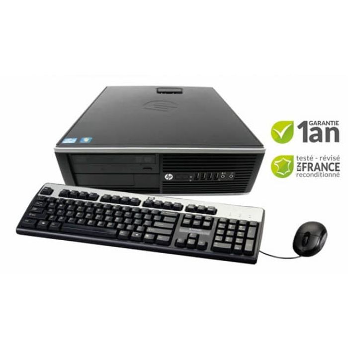 HP 8200 - ordinateur de bureau reconditionné - SFF - Core i5 2400