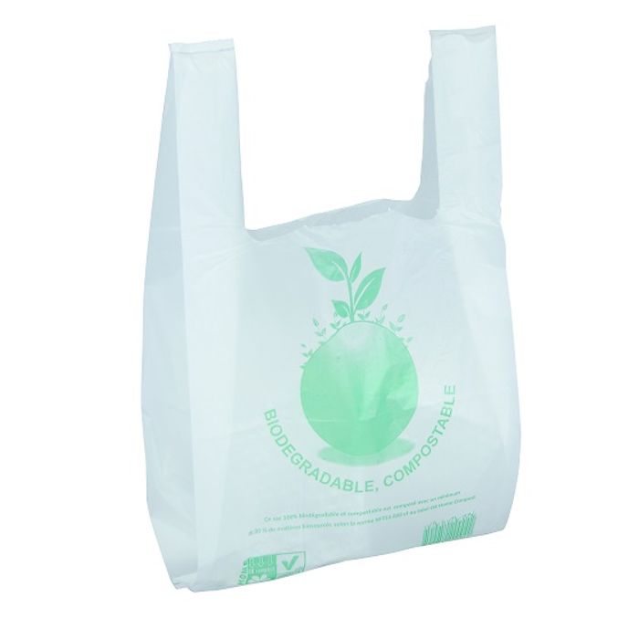 sacs biodégradables d'emballage alimentaire, Chine Sacs jetables  biodégradables fournisseur