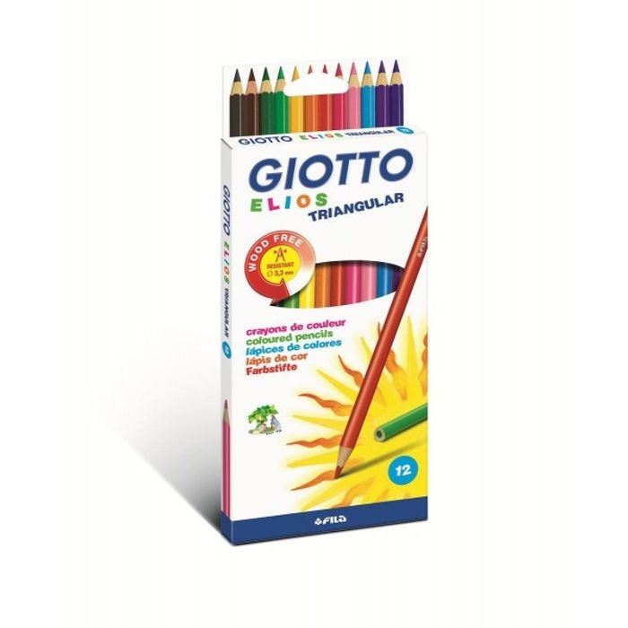 Giotto Etui de 12 feutres Giotto Décor matérials - prix pas cher chez  iOBURO- prix pas cher chez iOBURO