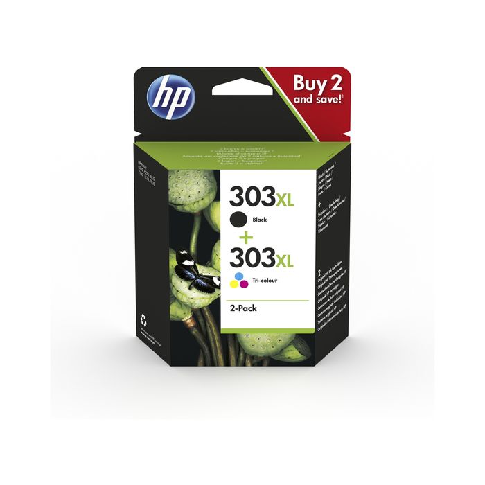 Cartouche d'encre trois couleurs HP 303XL grande capacité authentique - HP  Store France