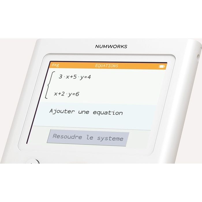 Calculatrice Graphique NumWorks - Python, Mode Examen - Lycée Et Supérieur - Ecran Couleur