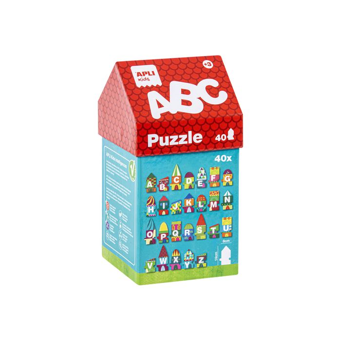 Apli Kids - Puzzle maisonnette ABC - l'alphabet Pas Cher