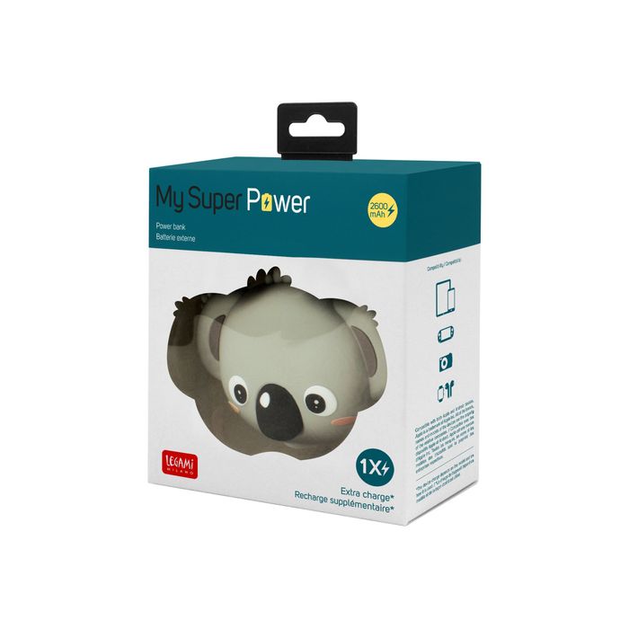 Legami - Power bank - motif koala Pas Cher
