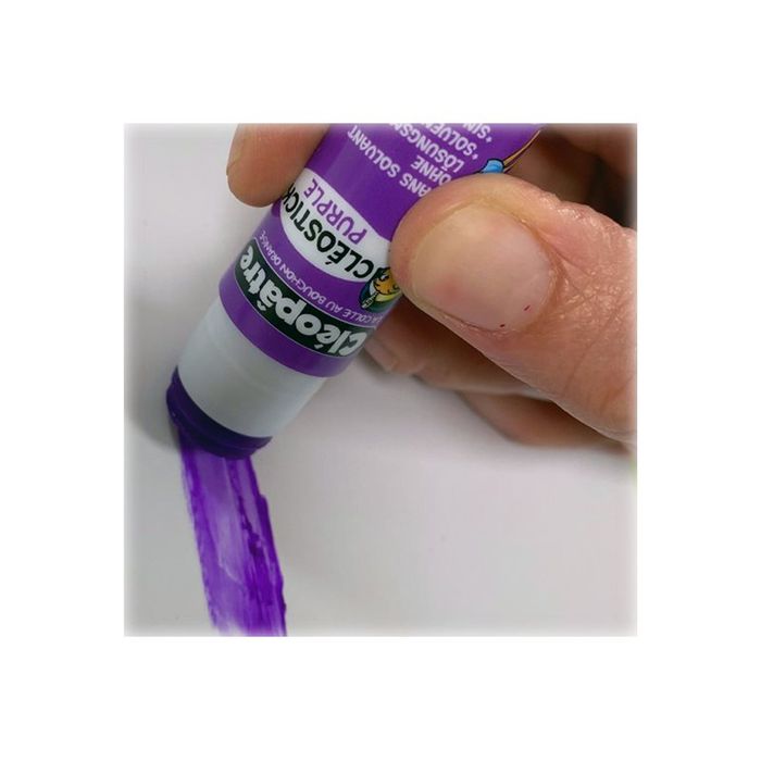 Cléopâtre - BA8-18x12 - Cléo'stick purple - Boîte de 12 bâtons de colle  violette 8 g : : Cuisine et Maison