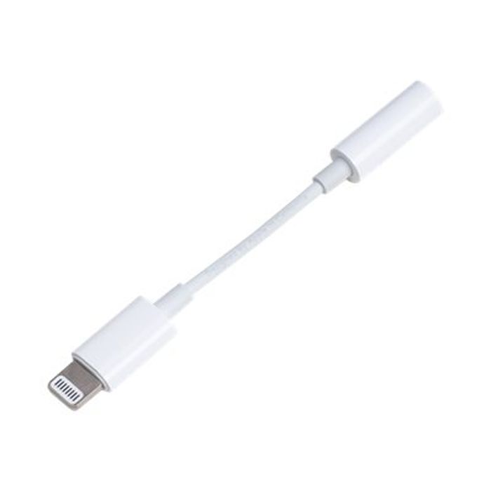 Adaptateur origine Apple iPhone 7 prise casque connecteur Lightning vers  Jack 3,5 mm