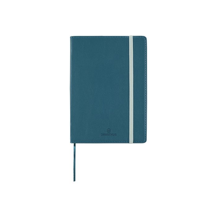 3108725881557-Oberthur Carmen - Carnet de notes souple A5 - pointillés - 200 pages - bleu-Avant-0