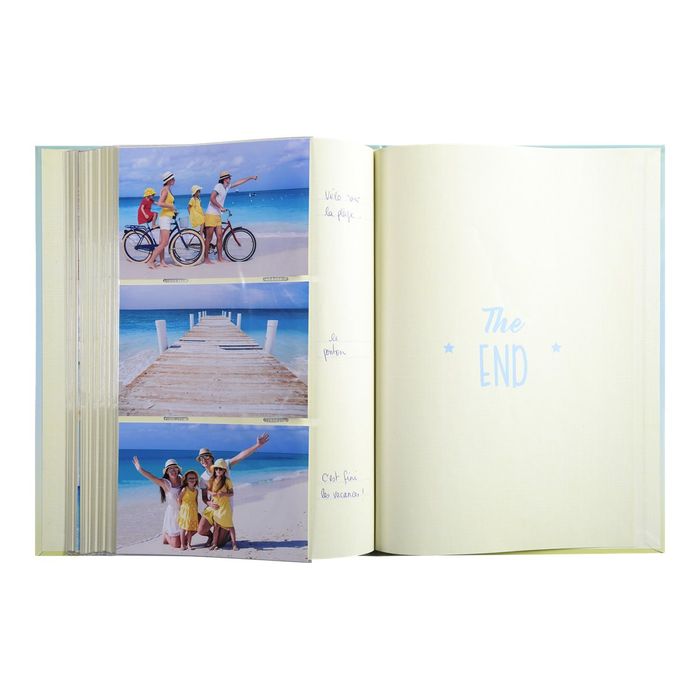 lot 3 albums photo kp photos 300 pochettes 10x15 - Bleu - Album photo  papeterie - Achat & prix