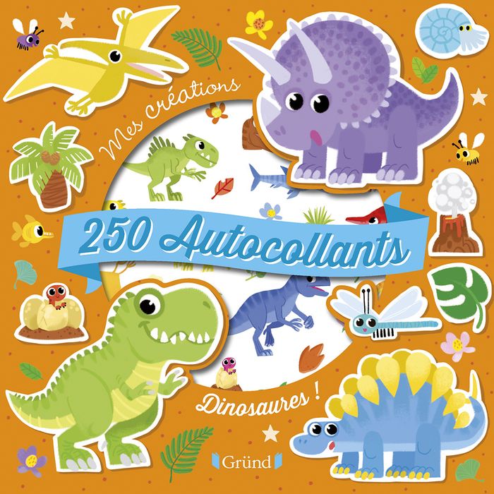 Les dinosaures (plus de 100 autocollants), JEUNESSE, ACTIVITÉS