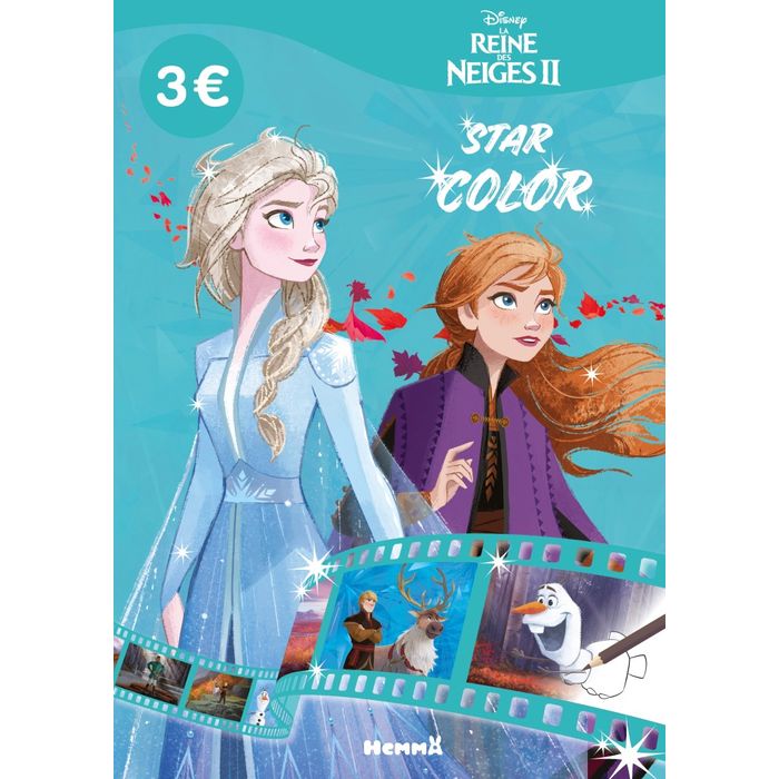 Disney La Reine des Neiges 2 - Art & Color ! (Elsa et Anna fond