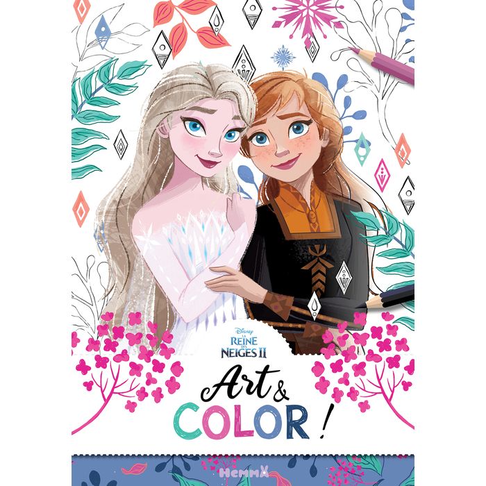 Disney La Reine des Neiges 2 - Art & Color ! Pas Cher