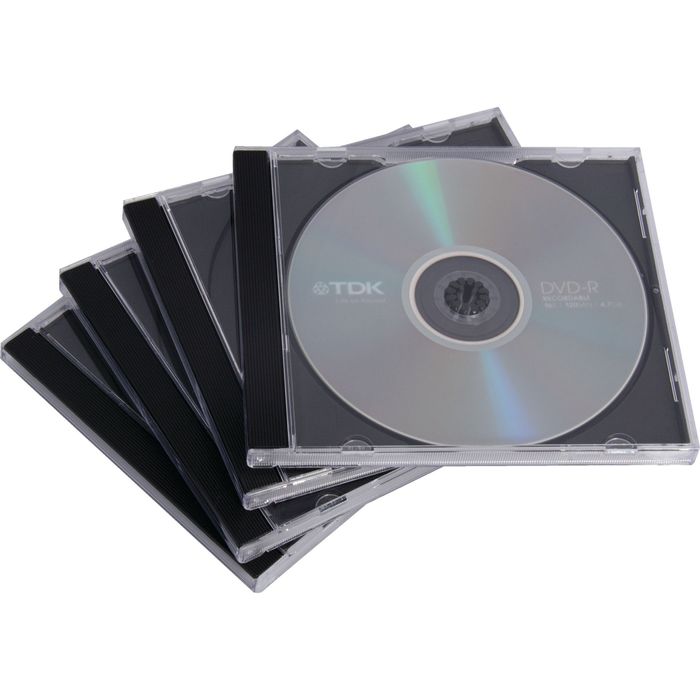 Fellowes CRC98310 Boîtier pour CD/DVD Pack de 10