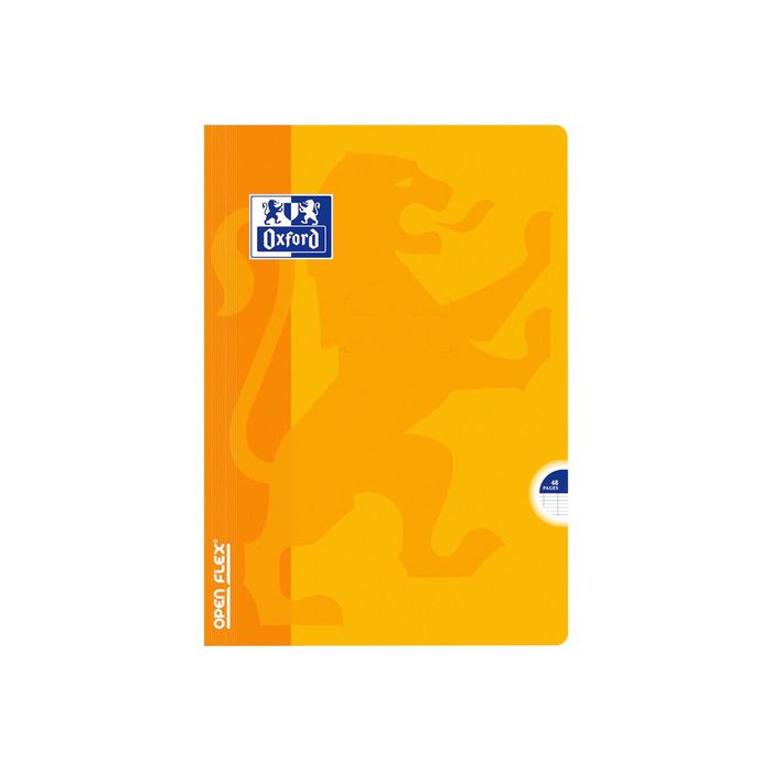 3020120040004-Oxford Openflex - Cahier polypro A4 (21x29,7 cm) - 48 pages - grands carreaux (Seyes) - disponible dans-Avant-2