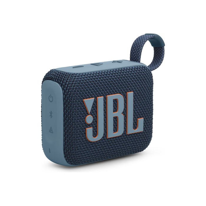 1200130009457-JBL Go 4 - Mini enceinte - Bluetooth - bleu-Left-angle-0