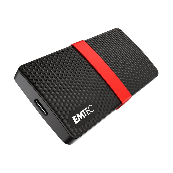 EMTEC SSD Power Plus X200 - Disque dur externe SSD - 512 Go - USB 3.1 Gen 1  Pas Cher
