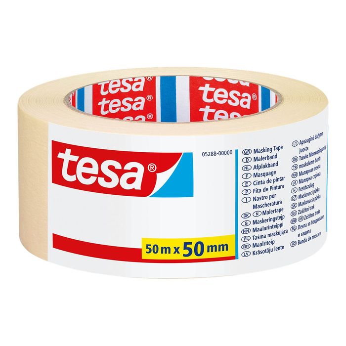 Tesa - Ruban de masquage - 50 mm x 50 m Pas Cher